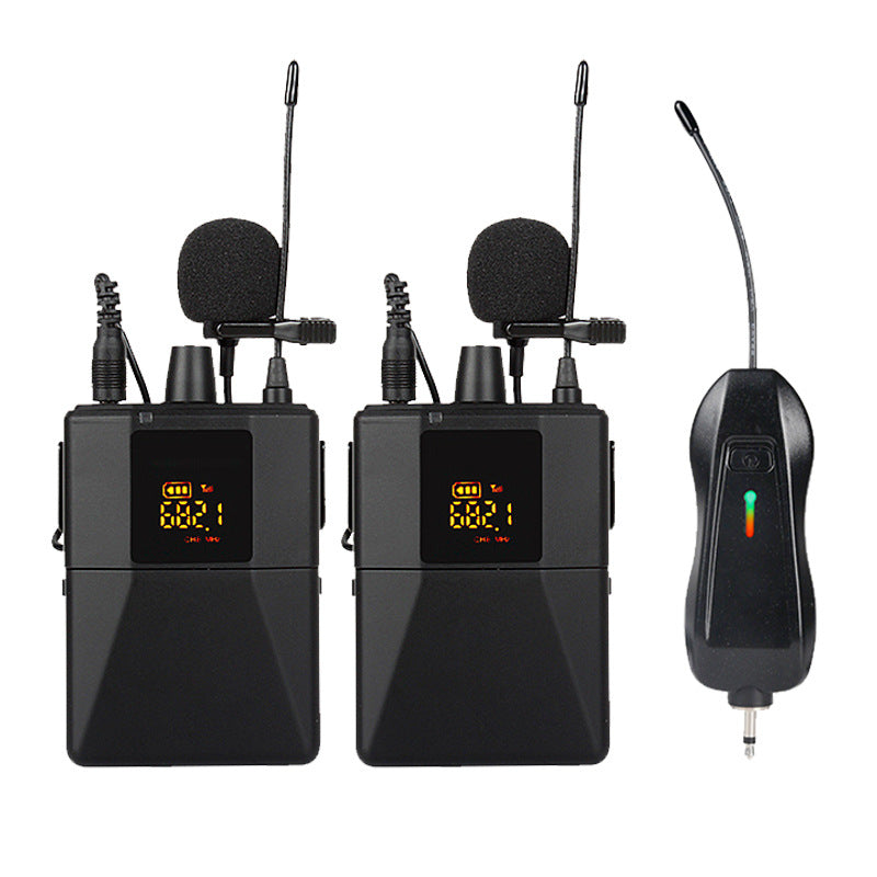 Tiny Honey Clip-On Cordless Mic