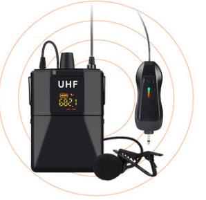 Tiny Honey Clip-On Cordless Mic