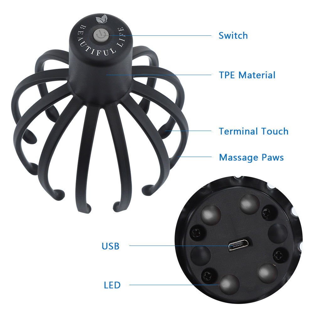 Rechargeable Head Stimulator Cordless Power