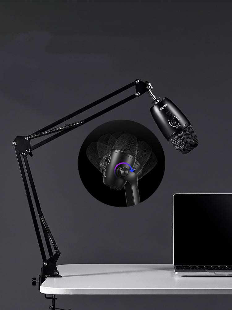 Premium Audio Mic with Plug-N-Play Universal Connectivity