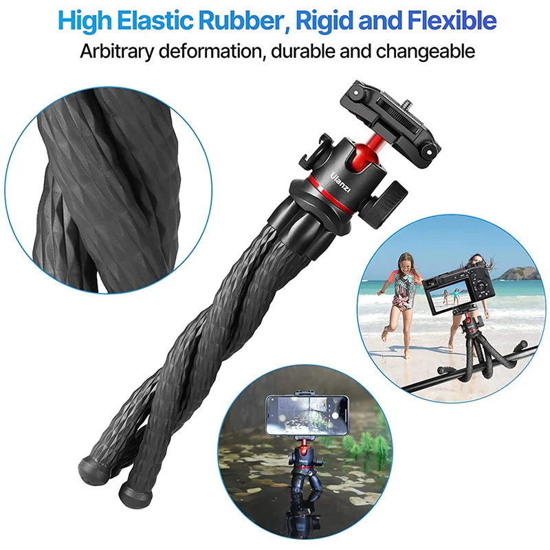 VIJIM Ulanzi MT-33 Flexible Octopus Tripod for Phone Camera DSLR 2in1