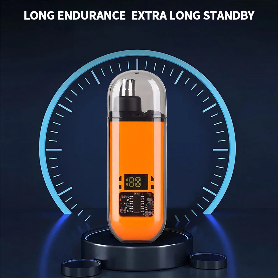 Mini Electric Nose Hair Clipper Rechargeable Multi-kinetic Shaving