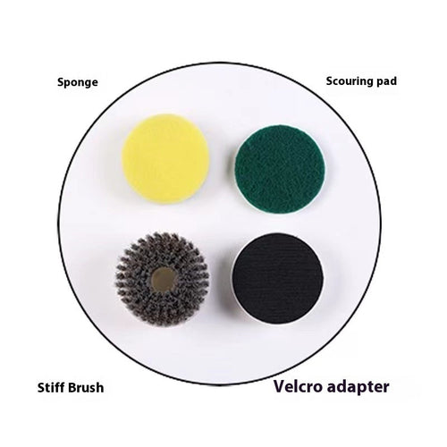 Multifunctional Smart Display Electric Cleaning Brush Wireless Kitchen