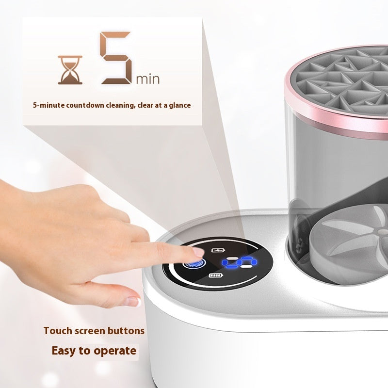 Electric Makeup Brush Cleaner Rechargeable Makeup Brushes Cleaning