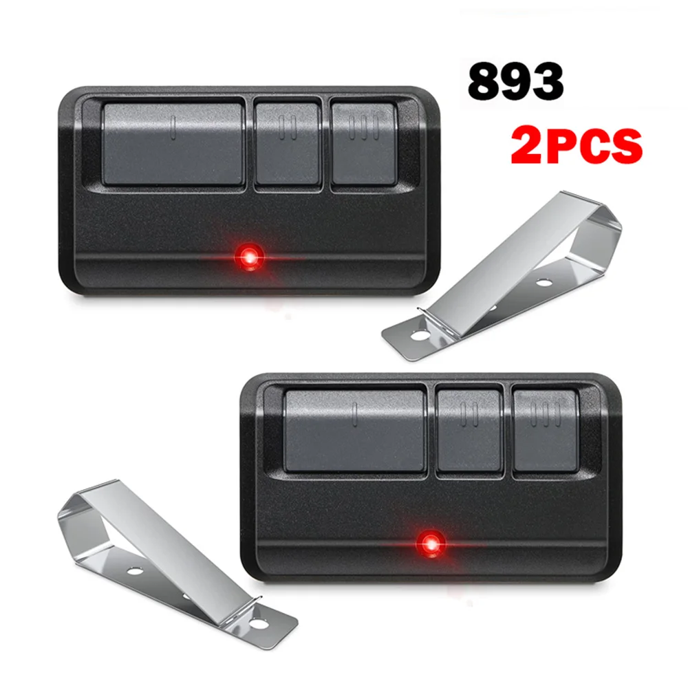 2 For Chamberlain LiftMaster Garage Door Opener Remote 893LM 953EV-P2