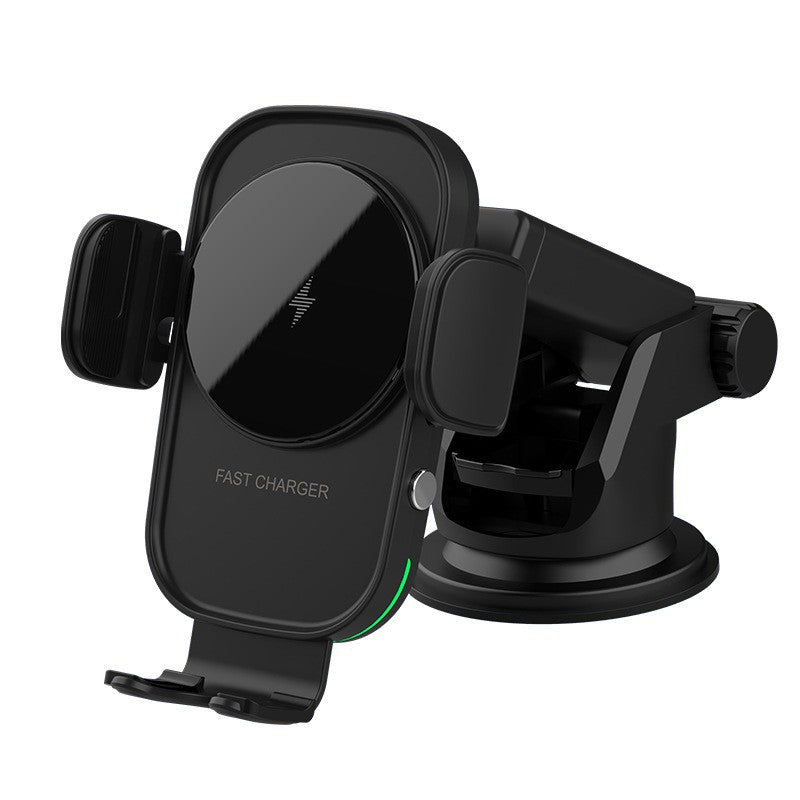 Fast Auto Phone Dock 15W Qi Wireless Charging Stand for Smartphones