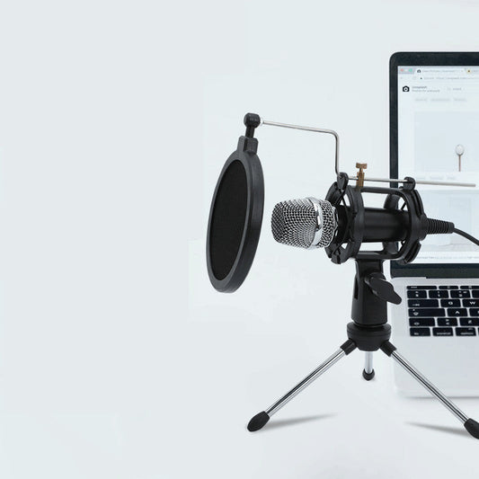 Compact Portable Device for Streaming with Adjustable Mic Holder Metal