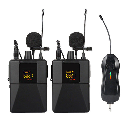 Tiny Honey Clip-On Cordless Mic