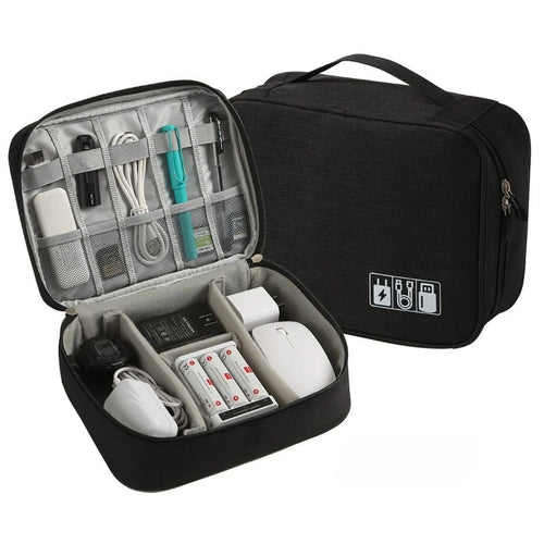 Electronic Accessory Bag Portable Travel Cable Organizer Waterproof