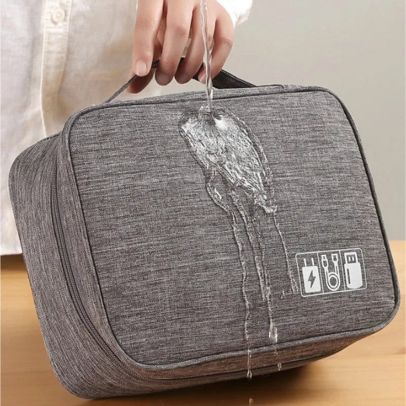Electronic Accessory Bag Portable Travel Cable Organizer Waterproof