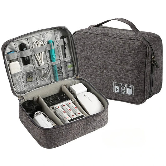 Electronic Accessory Bag Portable Travel Cable Organizer Waterproof