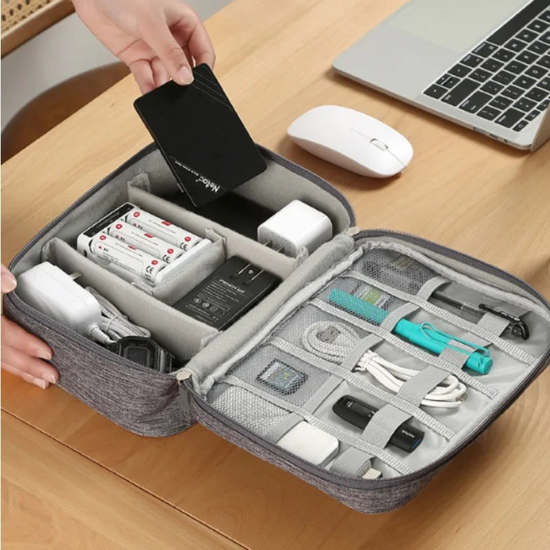 Electronic Accessory Bag Portable Travel Cable Organizer Waterproof