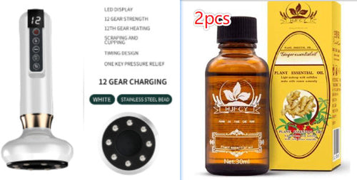 Electric Vacuum Cupping Massager For Body Anti-Cellulite Suction Cup